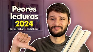 Mis 3 PEORES lecturas del 2024