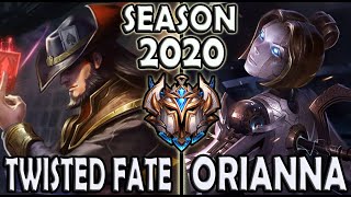 Apdo (Dopa) Twisted Fate vs Orianna - Road to Rank #1 Korea Challenger 1438 LP