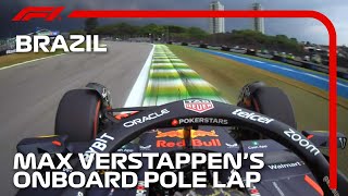 Max Verstappen's Pole Lap | 2023 Sao Paulo Grand Prix | Pirelli