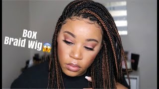 Realistic Full Lace Box Braid Wig 🙌🏾 | Khenny Ester