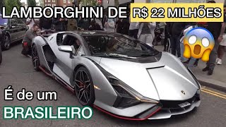 LAMBORGHINI DE R$ 22 milhões é DE UM BRASILEIRO QUE PAROU AS RUAS DE LONDRES! Quem é ele?