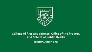 Spring Convocation 2022 – June 7, AM