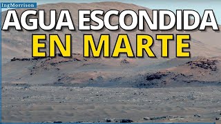 DESCUBREN AGUA EN MARTE cráter marte Valles Marineris GRAN CAÑÓN DE MARTE agencias ESA Roscosmos