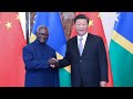 China and Solomon Islands strengthen ties