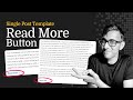 Add Read More to Long Posts - Elementor