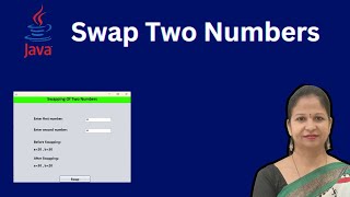 Java Program to Swap Two Numbers with user input | Using NetBeans