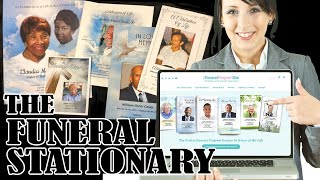 Funeral Stationery - In Loving Memory Stationary - The Funeral Program Site