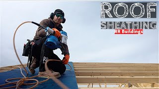 Modest House Build Ep 10: Installing LP Weatherlogic Roof Sheathing