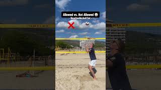 Beachvolleyball Setting Rules Volleyball