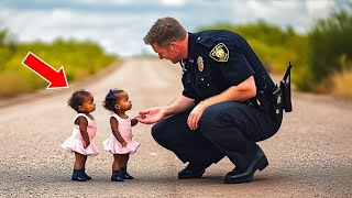 Tiny Black Twins Plead with a Cop for Help—What He Does Next Will Leave You in Tears