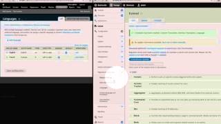 86. How to import a language and translate the interface in Drupal 7 and Drupal 8