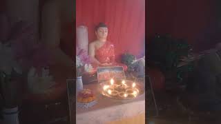 #පහන් #පූජාව #Offering Of #Light, Using Coconut #Oil #Lamps (Pahan Pujawa)