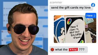Sending Facebook Scammers The Wrong Gift Cards