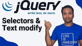 jQuery bangla tutorial 2 : html selector and text manipulation