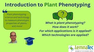 Introduction to plant phenotyping