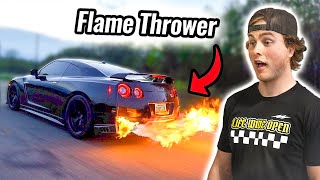 I Turned My GTR Into a Flame Thrower