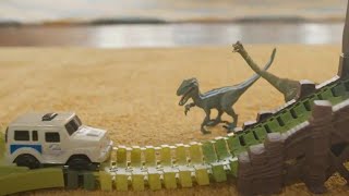 Jurassic World Dinosaurier Rennbahn-Set - Smyths Toys Superstores DE