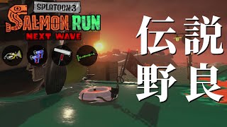 危険度MAX帯野良を楽しく駆け回る【スプラトゥーン3/サーモンランNEXTWAVE】