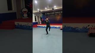 karate kata prectice by anek babu anekfitness short videos speed up #karate #kata