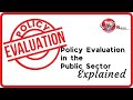 5 Types of Policy Evaluation Explained | What is Policy Evaluation | Learn Policy Monitoring Process