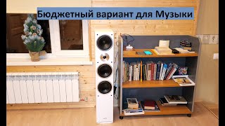 Бюджетный вариант для Музыки – колонка Auna Line 600 и усилитель Doug Audio Nobsound NS-01G Pro