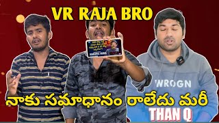 @Vrrajafacts Ra One For You Answer To Vr Raja Facts | Vr Raja Vs Ra One For You నా సమాధానం Bro