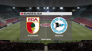 ⚽ Augsburg vs Arminia Bielefeld ⚽ | Bundesliga (17/10/2021) | Fifa 21