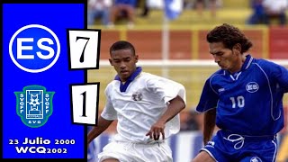 El Salvador vs. San Vicente y las Granadinas [7-1] FULL GAME -7.23.2000- WCQ2002