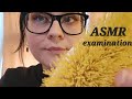 ASMR chaotic fast aggressive full body examination and measuring 😋