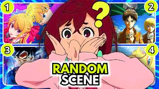 CAN YOU GUESS THE ANIME BY THE RANDOM SCENE? (Very Easy - Impossible) 🎬🤔⌛Anime Quiz
