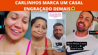 CASAL DIVERTIDO CARLINHOS MAIA  MARCOU✔SÃO DIVERTIDOS DEMAIS 😅🤣 CONFIRAM...