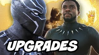 Black Panther Suit Upgrades and Vibranium Tech Explained