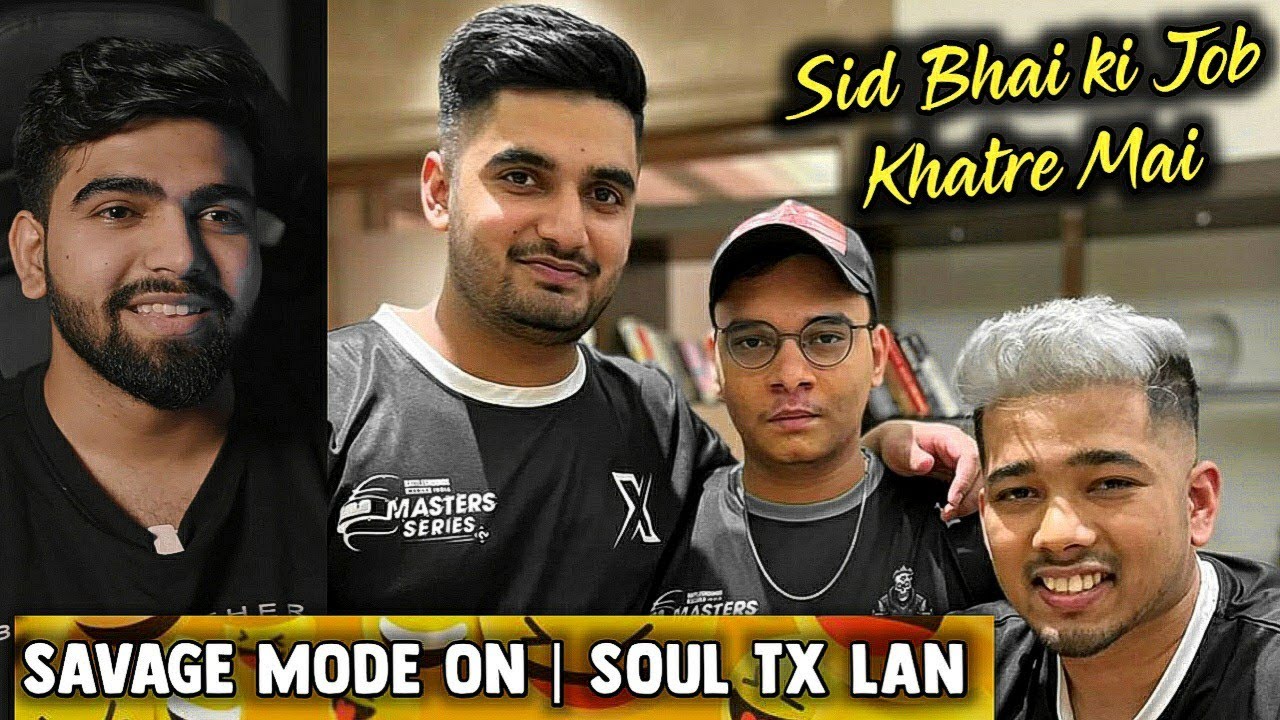 Soul TX Together in Lan🔥 Omega vs Sid Savage Competition