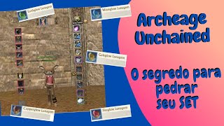 Archeage Unchained - Como Pedras seus itens gastando pouco