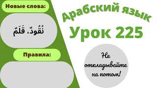 Начните сейчас! Арабский язык для начинающих. Урок 225