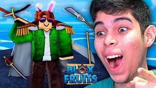 VOU PEGAR TODOS OS ITENS DO BLOX FRUITS! (PARTE 1)