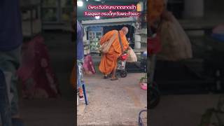 มีพระเดินบิณฑบาตตลาดเช้าในอยุธยา ตรงนี้ทุกวันพระด้วยนะ