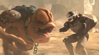 Wrecker vs Muchi the Rancor [4K HDR] - Star Wars: The Bad Batch