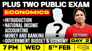 Plus Two Economics | Introduction | National Income Accounting | Money \u0026 Banking | Government Budget