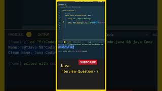 Java in Telugu, Java Interview Questions, Java Tutorial For Beginners, Core Java,java course #shorts