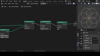 Sacred Nodes - Seed of Life - Geometry Nodes Tutorial