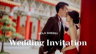 婚禮邀請💍｜ Wedding Invitation｜Hola! Sherry湘陵學姊