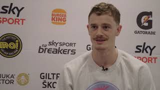 Finn Delany reflects on the Breakers' 97-93 win over the Sydney Kings in the Melbourne Blitz