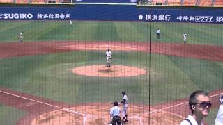 【厚木西 大塚慶人】神奈川県夏季大会2回戦vs横浜高校 春日井静斗 第1打席