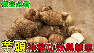 【養生】芋頭的10個神秘功效與作用，芋頭的食用禁忌！#健康 #養生 #科普 #涨知识 #知識