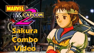 Marvel VS Capcom 2 - Sakura Combo Video