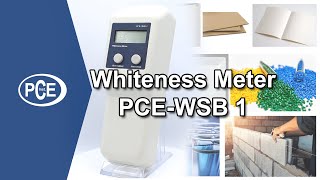 Whiteness Meter PCE-WSB 1