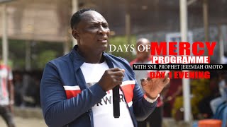 DAYS OF MERCY PROGRAMME (DAY 1) EVENING LIVE FROM THE POOL OF BETHESDA WITH THE PROPHET 28/12/2021