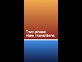 Two-phase view transitions