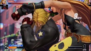 KOF15　テリー　カウンター１０Hit８割コンボ　火力お化けのテリー